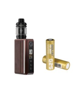 Voopoo Drag 5 MOD with Uforce X Tank included Golisi G25 Batteries - Brown