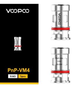 Voopoo PnP Coil - VM4 0.6 Ohm Mesh 20-28W 5pack, HenracTech