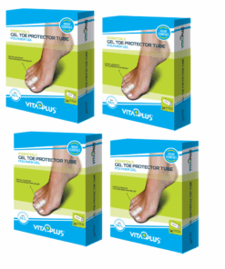 VP Gel Toe Protector Tube M/L (ea)- 4 packs