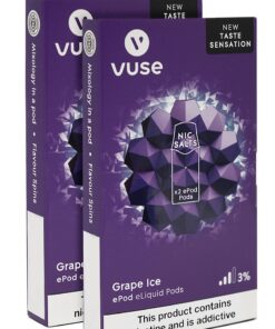 Vuse ePod Grape Ice 3% Double 2 x 2Pack
