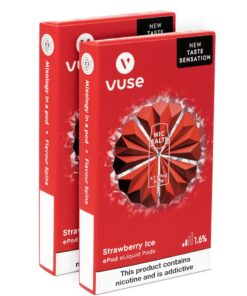 Vuse ePod Strawberry Ice 1.6% Double 2x2Packs