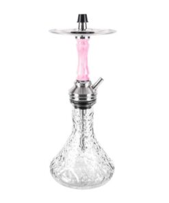 Vyro Pink Clear Hookah