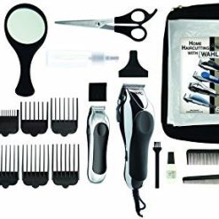 Wahl Deluxe Chrome Pro Corded Haircutting & Touch-Up Kit -  27 Piece