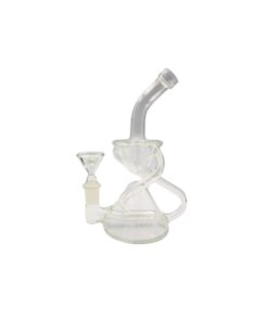 Water Recycling Glass Bong 20cm