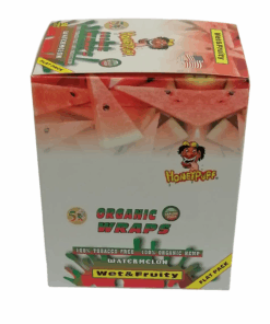 Watermelon Honeypuff Hemp Wraps - Flat Pack