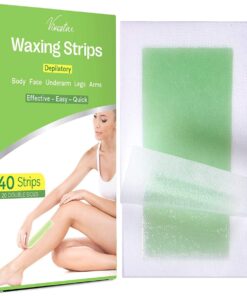 Wax Strips, Waxing Kit for Women, Hair Removal Wax Kit, 40 Count Large Size