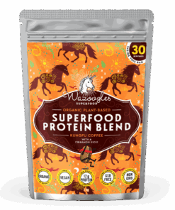 Wazoogles Superfood Protein Blend Kungfu Coffee - Large