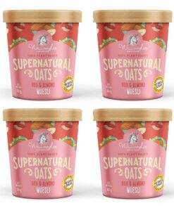 Wazoogles Supernatural Oats - Goji & Almond x4
