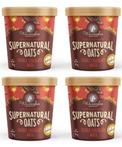Wazoogles Supernatural Oats Pot - Double Chocolate Maca x4