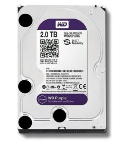 WD Purple 2TB 3.5 SATA 64MB Internal Hard Drive