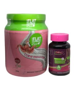 Weight Loss Flat Tummy Curve Enhancer Combo (With Vanilla Shake)