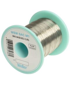 Weller, 0.5mm, Solder Wire, 96.5/3/0.5, 221Â°C, 500g, T0051386499
