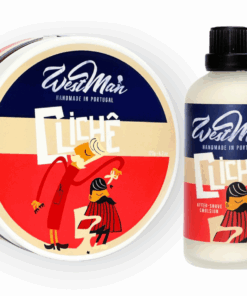 WESTMAN SHAVING Clich Shaving Soap and Aftershave Balm Combo