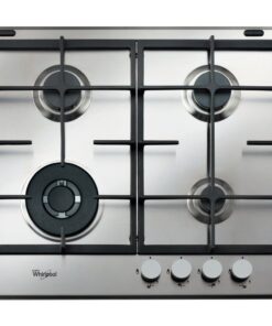 Whirlpool 60cm 4 Gas Burners Stainless Steel Hob - GMA 6422/IX