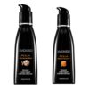 Wicked Adult Aqua Flavours Lubes Lubricants - Salted Caramel & Cinnamon Bun - 2 Pack