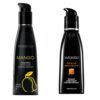 Wicked Adult Aqua Flavours Lubes Lubricants - Salted Caramel & Fruity Mango - 2 Pack