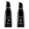 Wicked Adult Aqua Flavours Lubes Lubricants - Salted Caramel & Vanilla Bean - 3 Pack