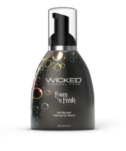 Wicked Adult Care 8OZ Foam N Fresh Antibacterial Toy Cleaner Triclosan Free - 20 Pack