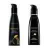 Wicked Adult care Aqua Flavours Lubes Lubricants - Vanilla Bean & Mango - 3 Pack