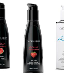 Wicked Adult Care Simply Aqua w/ Strawberry & Watermelon Lube Lubricant
