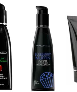 Wicked Adult Masturbation Cream Creme Candy Apple & Blueberry Muffin Lubes