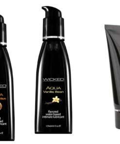 Wicked Adult Masturbation Cream Vanilla Bean & Cinnamon Bun Lubes Lubricant