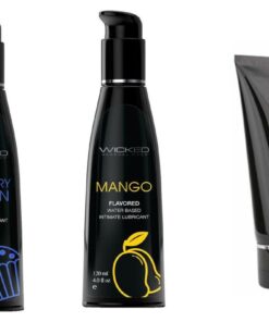 Wicked Adult Masturbation Cream w Blueberry Muffin & Mango Lubes Lubricants