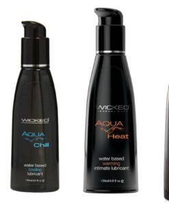 Wicked Adult Sensual Care Toy Cleene Cleaner w Aqua, Aqua Heat & Chill Set