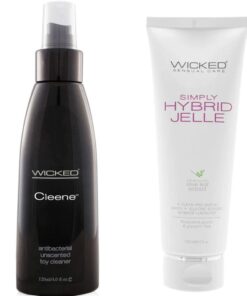 Wicked Adult Sensual Cleene Toy Cleaner Simply Hybrid Jelle Lube Lubricant