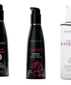 Wicked Adult Sensual Simply Hybrid w Watermelon & Cherry Lubes Lubricants