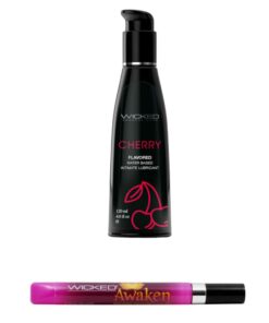 Wicked Adult Sensual Stimulating Clitoral Gel w Cherry Lubes Lubricant