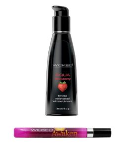 Wicked Adult Sensual Stimulating Clitoral Gel w Strawberry Lubes Lubricant