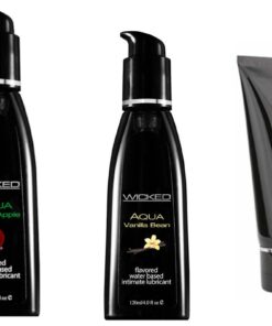 Wicked Masturbation Cream Creme w Candy Apple & Vanilla Bean Lube Lubricant