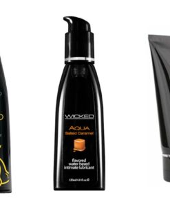 Wicked Masturbation Cream Creme w Salted Caramel & Mango Lubes Lubricants