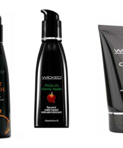 Wicked Masturbation Cream Creme w Sweet Peach & Candy Apple Lube Lubricant