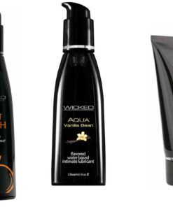 Wicked Masturbation Cream Creme w Sweet Peach & Vanilla Bean Lube Lubricant