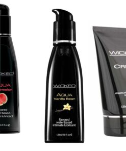 Wicked Masturbation Cream Creme w Watermelon & Vanilla Bean Lubes Lubricant