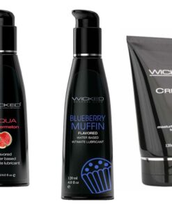 Wicked Masturbation Cream Creme Watermelon Blueberry Muffin Lube Lubricant