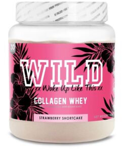WILD Woke Up Like This Collagen Whey 908g - Strawberry Shortcake