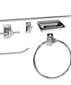 Wildberry - 5 Piece Zinc Alloy Essential Bathroom Set