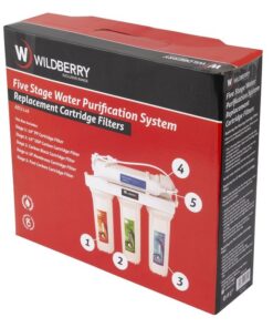 Wildberry - 5 Stage Water Purification System (Replacement Filter Set)