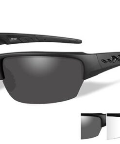 Wiley X Saint Multi Lens Glasses with Matte Black Frame (2 Lenses)