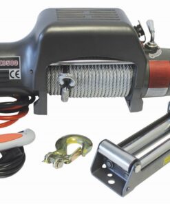 Winch 24v 9500lb High Mt.Intergrated Sol