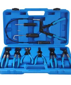 Wire Long Reach Hose Clamp Pliers Set - 9 Piece
