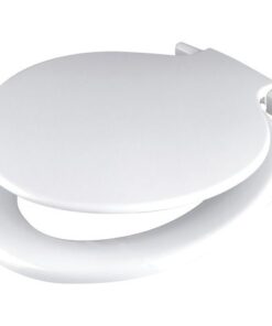 Wirquin Calypso Toilet Seat and Cover - White - 1.3kg