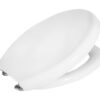 Wirquin S-1 Toilet Seat and Cover - White (2.2kg)