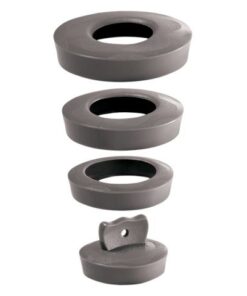 Wirquin Universal Sink Plug - Grey