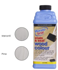 WondaSeal 950ml Fresh White / White Wash Effect Wood Stain & Sealer in One