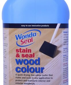 WondaSeal Wild Cherry 5LT Interior/Exterior Wood Stain & Sealer