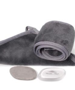 Wonder Towel 5 Piece Makeup Eraser Collection - Grey